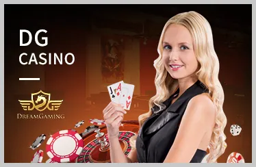 Bàn Blackjack với Dealer đang chia bài